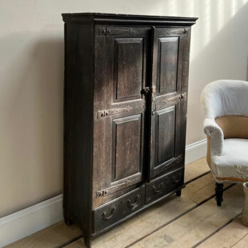 Vintage Black Cabinet Bhakti