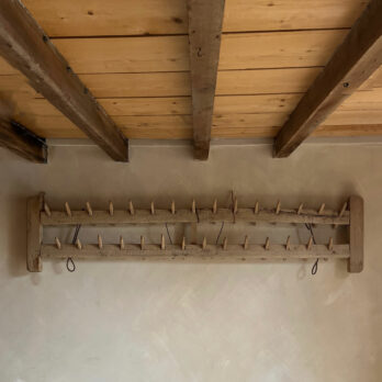 Antique pale timber plough No:1