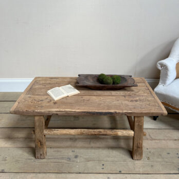 Antique rustic coffee table Sofia