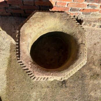 Antique Stone Planter Tulsi