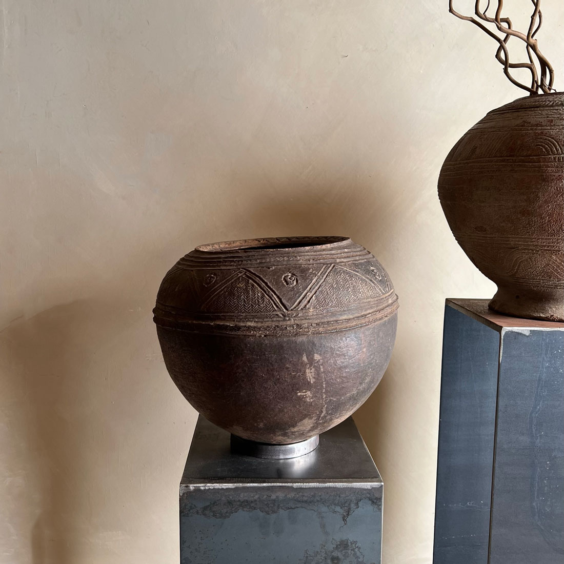 Antique African Clay Urn | Abena