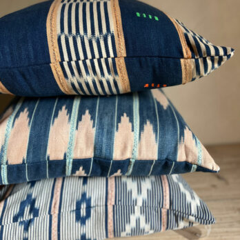 African Indigo Original Vintage Cushion