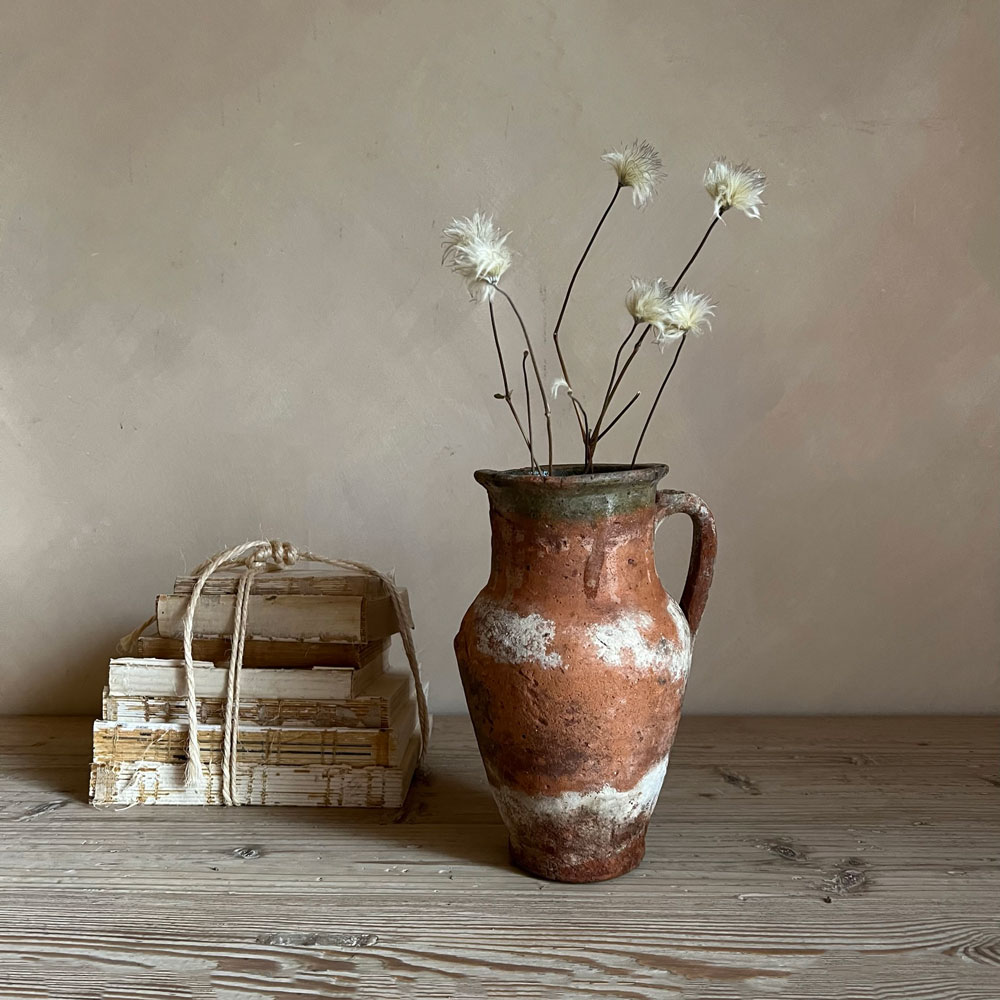 Antique Terracotta Small Urn Anders
