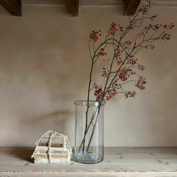 Glass hurricane vase large | Annecy