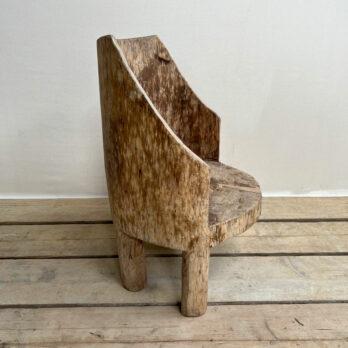 Antique primitive Indian seat Ansie