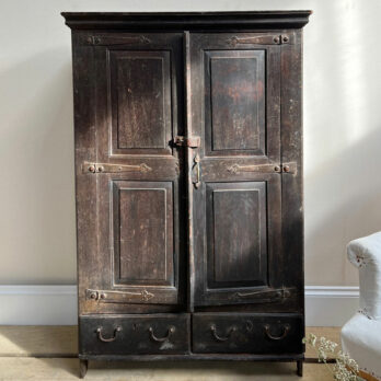 Vintage Black Cabinet Bhakti