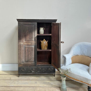 Vintage Black Cabinet Bhakti