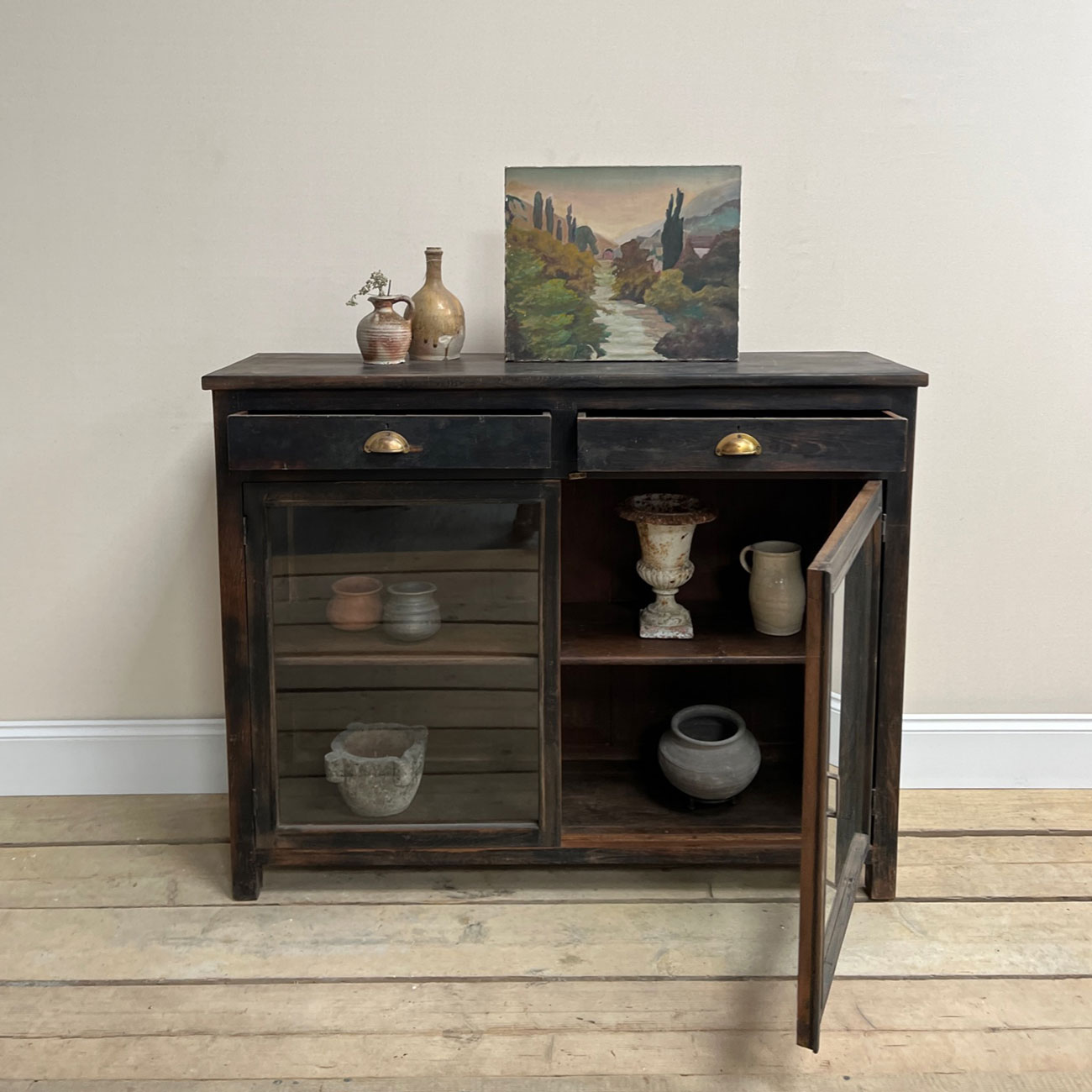 Vintage Rustic Sideboard Era