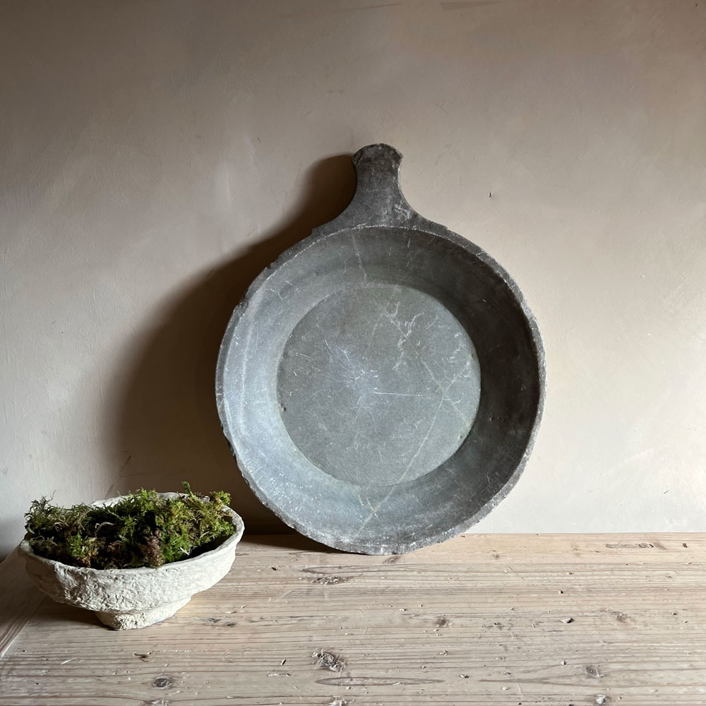 Antique Marble Bowl C