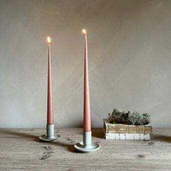 Stoneware Ceramic Candlestick Holder
