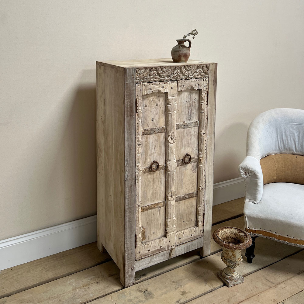 Rustic Antique Door Cabinet A