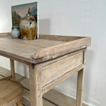Rustic reclaimed wood desk Elise