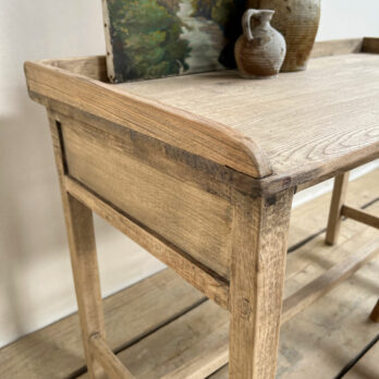 Rustic reclaimed wood desk Elise