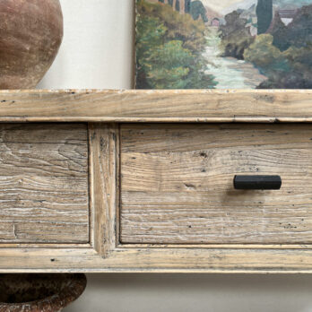 Rustic reclaimed console Evalina