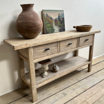 Rustic reclaimed console Evalina