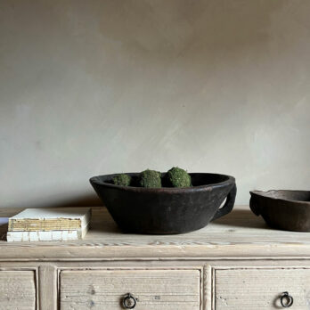 Large flat base Tuareg Antique Bowl