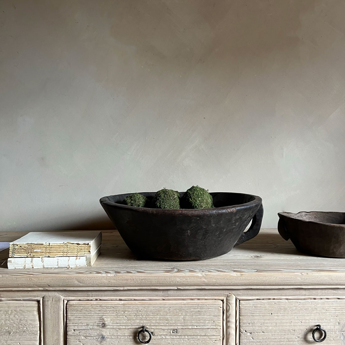 Large flat base Tuareg Antique Bowl