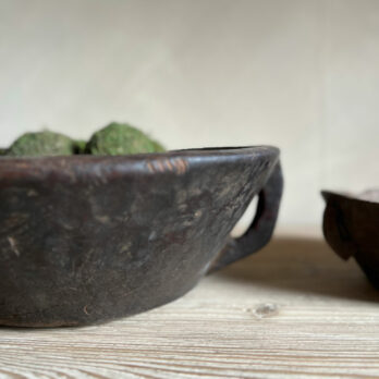 Large flat base Tuareg Antique Bowl