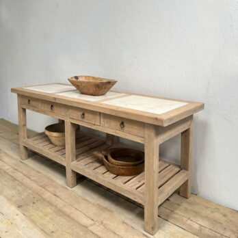 Reclaimed kitchen island Freja