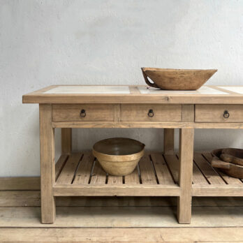 Reclaimed kitchen island Freja