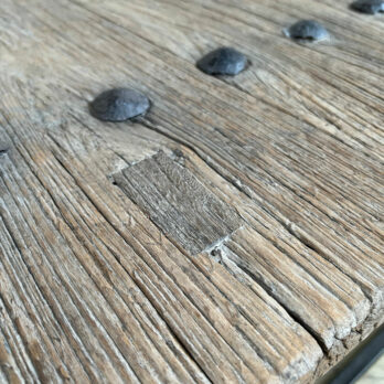 Antique door coffee table bench Hedda