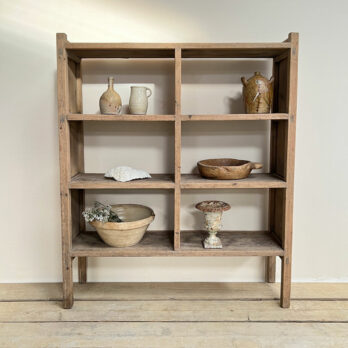 Antique shelving unit Helmi
