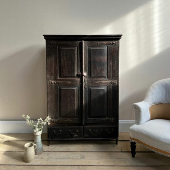 Vintage Black Cabinet Bhakti