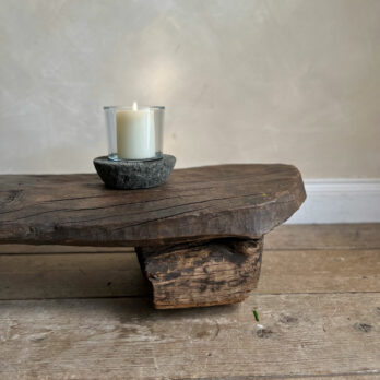 Large low antique bench | Johari