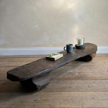 Large low antique bench | Johari