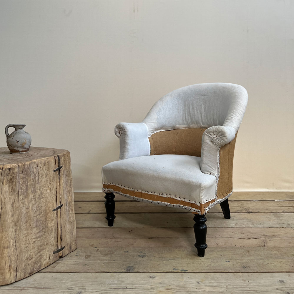 Antqiue deconstructed armchair Maison