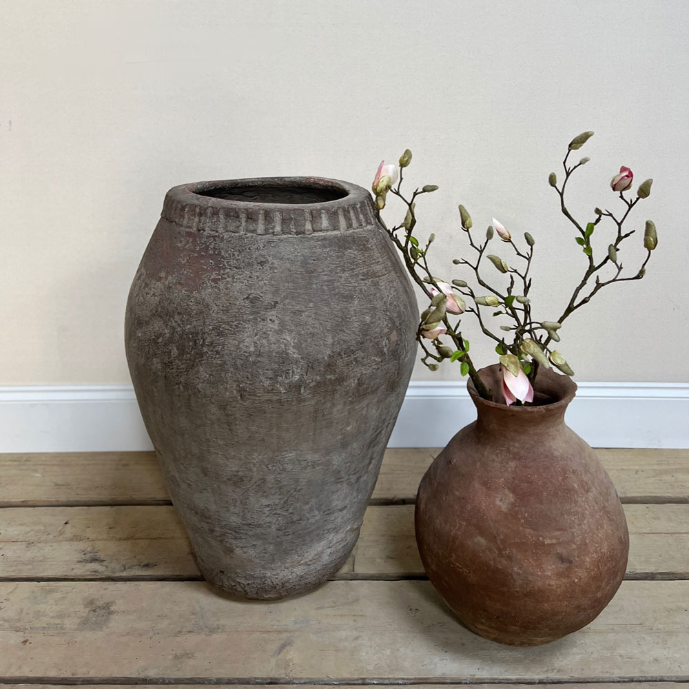 Antique Clay ceramic Urn Manya