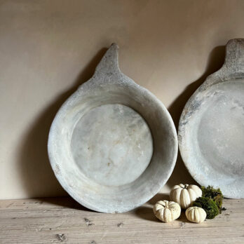 Large marble antique plate