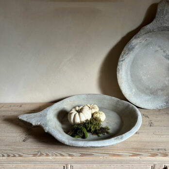 Large marble antique plate
