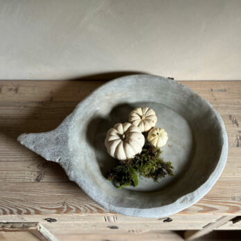 Large marble antique plate