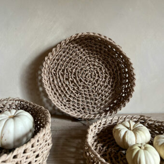 Woven Paper Tray Medium