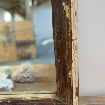 Indian Antique Aged Mirror C