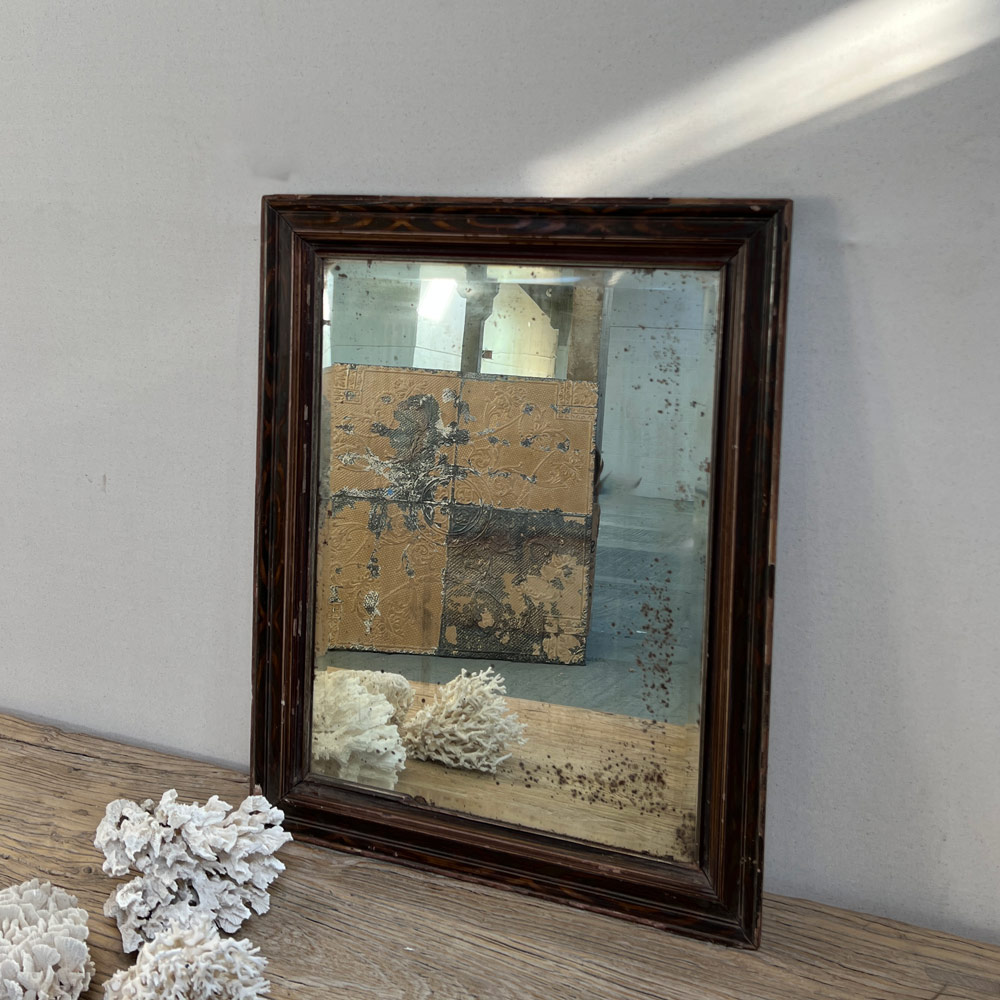 Indian Antique Aged Mirror E