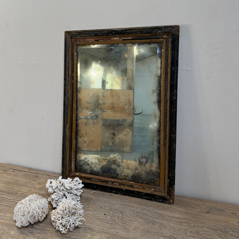 Indian Antique Aged Mirror G