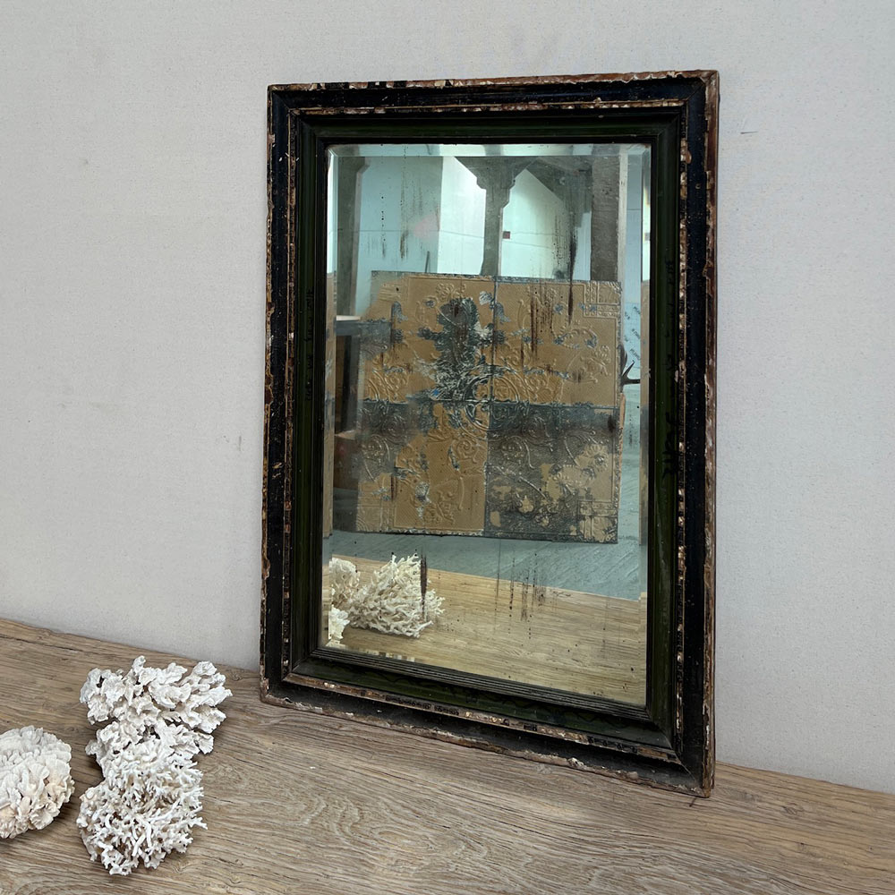 Indian Antique Aged Mirror J