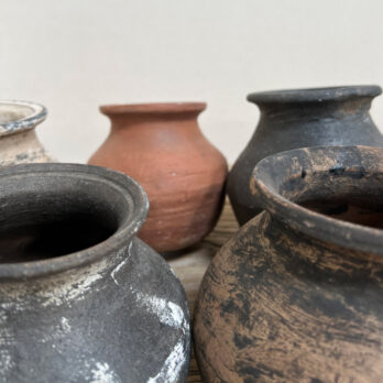 Antique chai pot medium