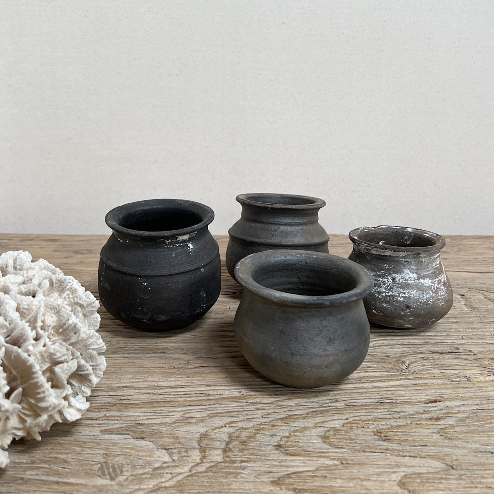 Antique chai pot small