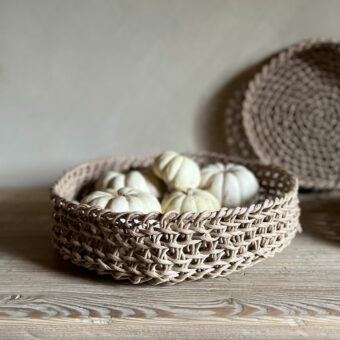 Woven Paper Tray Large