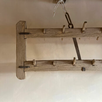 Antique pale timber plough No:4