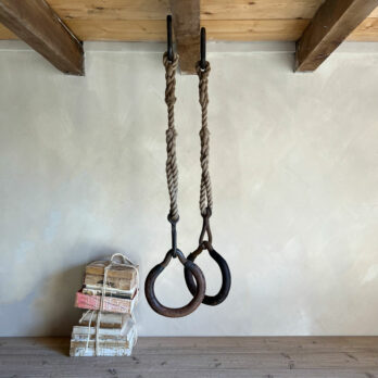 Vintage gym pull up bars