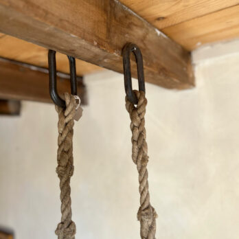 Vintage gym pull up bars