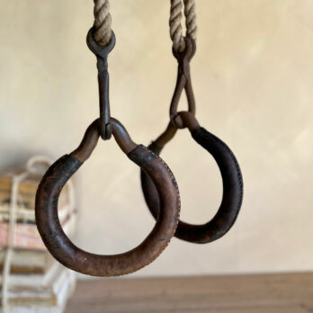 Vintage gym pull up bars