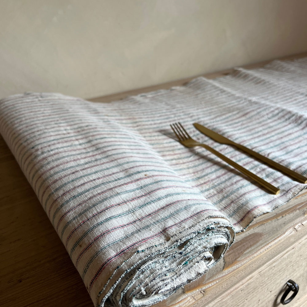 Vintage cotton table runner No:1