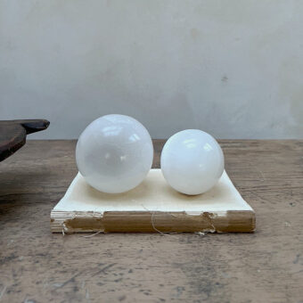 Clear Selenite Sphere Large
