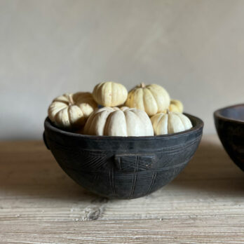 Antique African Round Bowl Medium