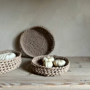 Woven Paper Tray Small